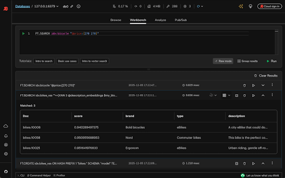 Redis screenshot